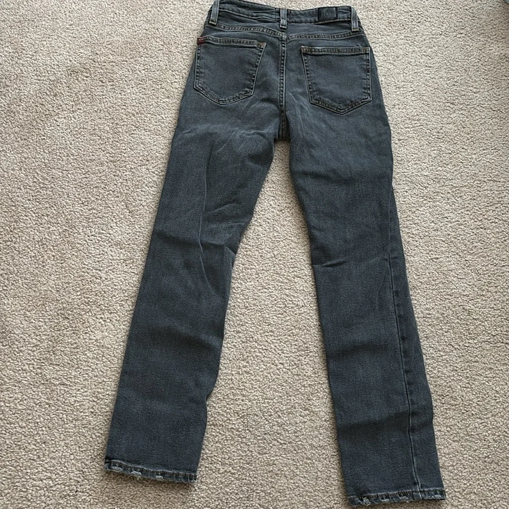 Urban Outfitters- BDG Girl Friend High Rise Charcoal Denim Pants size 25